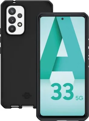 Produktbild von Mobilis SPECTRUM Case solid black mat - Galaxy A33 5G