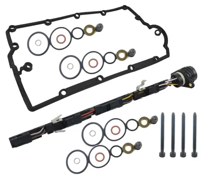 Productafbeelding van Injectorkabelset, compatibel met verschillende motortypes, inclusief afdichtingen en schroeven, hoogwaardige elektrische bedrading, ontworpen voor optimale prestaties, eenvoudig te installeren