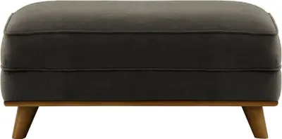 Produktbild von Polsterhocker Farrow-Velluto 20-dark oak