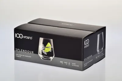 Obrázok produktu pre KROSNO Splendour Poháre na vodu, Sada 6 kusov, 430 ml
