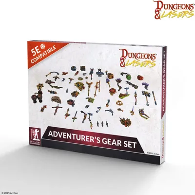 Produktbild von Dungeons & Lasers - Adventurer's Gear Set