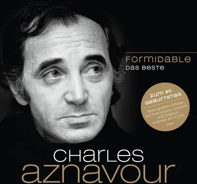 Obrázok produktu pre Charles Aznavour, Charles Aznavour (1924-2018): Formidable: (CD / F)