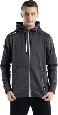 Produktbild von BAUER FLEECE ZIP HOODIE TEAM - SR. 23, Größe:XS, Farbe:grau