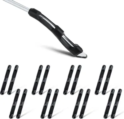 Produktbild von 7 Paar Brillen Ohrbügel Brillen-Ohrgriff Antirutsch Brille Brillenbügel Brillen Anti Rutsch Silikon Antirutsch Brillenbügel Brille Rutschstopp Brillenbügel überzug Brillenbügel, für Brillen
