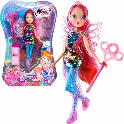 Produktbild von Bloom | Sirenix Fairy Bubbles Puppe | Winx Club | Fee 28 cm