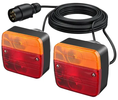 Productafbeelding van Set Achterlichten voor Aanhangwagen 12 V DC, waterdicht