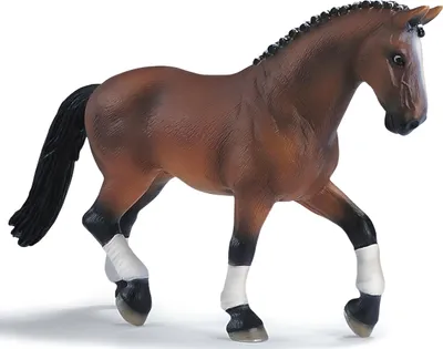 Image de Schleich 13296 Jument hanovrienne, dressage
