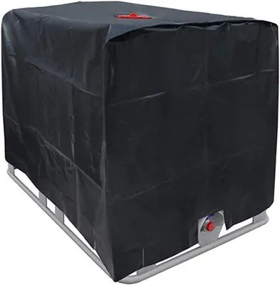 Obrázok produktu pre Vodovzdorné tesnenie pre kontajnery IBC – 120 × 80 × 100 cm – čierne