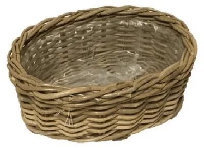 Produktbild von Korb Topf oval l44b32h15cm Van der Leeden