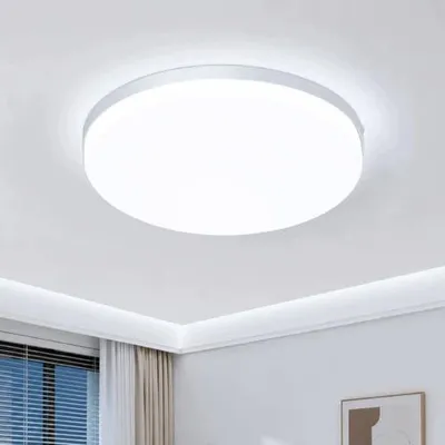 Zdjęcie produktu dla Lampa sufitowa LED okrągła 48W zimna biel 6500K do kuchni sypialni