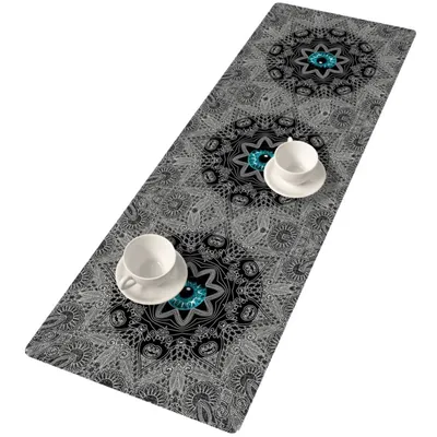 Image de Bertoni Chemin de table feutre 95x33cm imprimé look