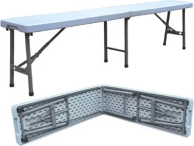Produktbild von Westerholt 1916 Koffer Sitzbank Klappbank Bank 182x30x42cm