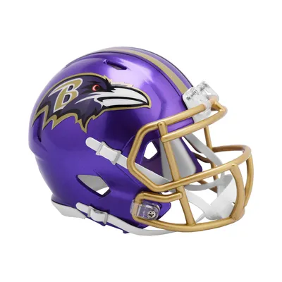 Produktbild von Riddell Speed Mini Football Helm - FLASH Baltimore Ravens