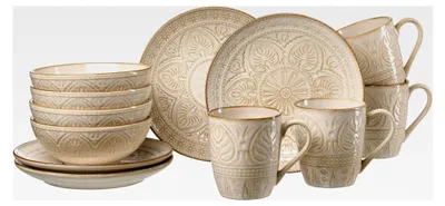 Produktbild von Frühstücksservice Omara, 12-teilig, Beige