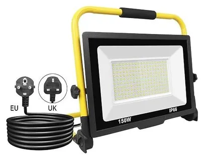 Zdjęcie produktu dla Reflektor budowlany LED 75 w 7500 lm lampa robocza na budowę