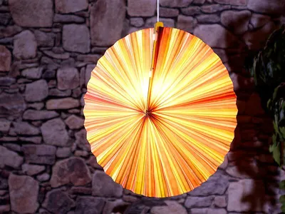 Image de Lampion en papier rond