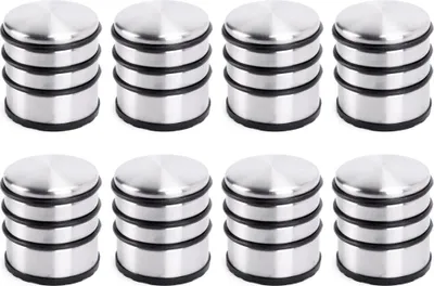 Produktbild von MSV 8x Edelstahl Türstopper Türpuffer Türhalter Stopper Halter hoch 1,2kg
