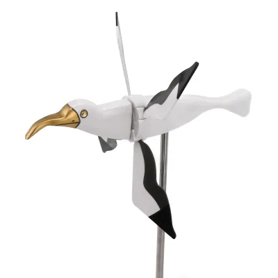 Image de Flying Seagul Windmill Garden Spinner Lawn Ornament Wind Mill Whirligig Asuka Series Windmill for Outdoor Yard Decorations