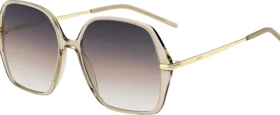 Produktbild von Hugo Boss BOSS 1660/S Beige gold 57/17/140 Damen Sonnenbrillen