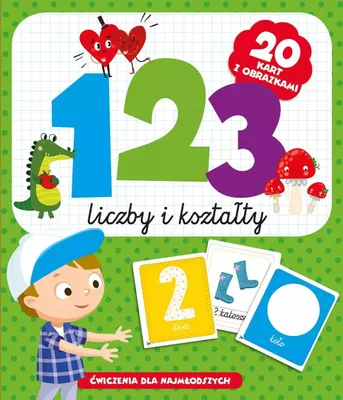 Produktbild von 123 liczby i kształty - Opracowanie Zbiorowe (Kinder, Bildungsbuch auf Polnisch)