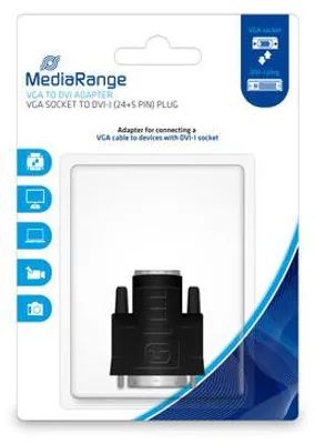 Produktbild von Mediarange Vga Auf Dvi Adapter 24+5 Pin