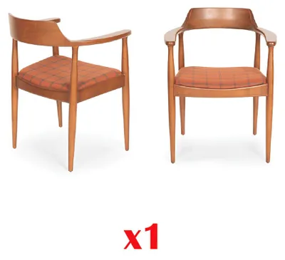Zdjęcie produktu dla Krzesło do jadalni salon włoski styl meble fotel art deco nowy