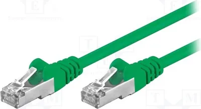 Obrázok produktu pre 1x 0,5 m, zelený, kábel RJ45 typu 5e, PVC