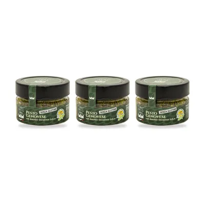 Produktbild von TubeORIGINAL Pesto alla Genovese mit 39 % Basilico Genovese DOP – 3er-Pack (3 × 100 g)