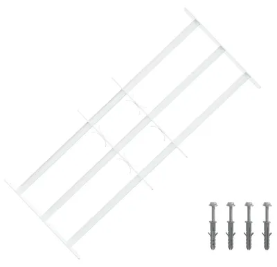 Obrázek produktu pro Bezpečnostní mříž na okna se 3 příčkami 63-114 cm