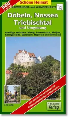 Immagine prodotto di Döbeln, Nossen, Triebischtal e dintorni 1 : 50 000. mappa ciclistica ed escursionistica