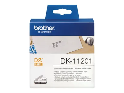 Obrázek produktu pro Dk11201 Brother Pt Ql550 Etiketten Weiss