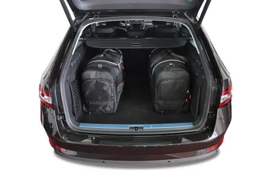 Produktbild von Skoda Superb Kombi 2015-2023 Kofferraumtaschen Set 5 Stk
