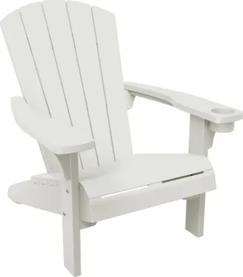 Produktbild von Keter Alpine Adirondack, Lounge, Terrasse, Fest, Harter Sitz, Harte Rückenlehne, Kunststoff, Weiß
