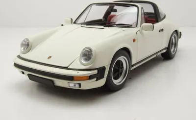 Produktbild von Minichamps 100063062 Porsche 911 Carrera Targa 1983 weiß 1:18