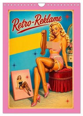 Produktbild von Retro-Reklame (Wandkalender 2027 DIN A4 hoch), CALVENDO Monatskalender