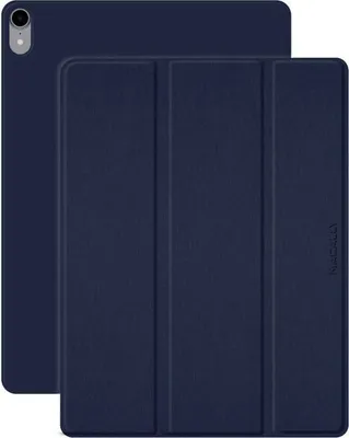 Produktbild von Macally BOOKSTAND PRO 3L, Hülle/Aufsteller für iPad Pro 12.9' (2018),  Blau