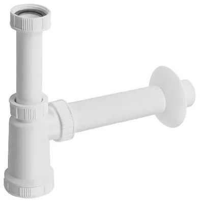 Image de Bruckner Accessories - Siphon de lavabo 1 1/4, bonde 40 mm, blanc 151.109.0