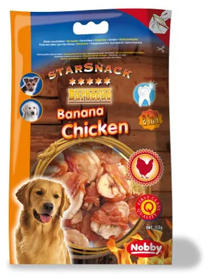 Produktbild von Nobby STARSNACK Barbecue Banana Chicken 113 g