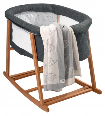 Produktbild von Snuglytots Babydecke Jeżyk Grau 100% Baumwolle 90x100