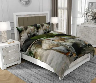 Obrázok produktu pre Obliečky 140x200 cm + 2x70x80 cm, 3-dielna súprava, 100% bavlna (bavlnený satén), zips, viacfarebná - SOVIO | So.Z0034