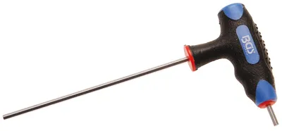 Produktbild von BGS 4010-3 T-Griff-Schlüssel für Innen-6-kant-Schrauben, 3 mm, Länge 115 mm