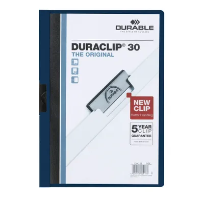 Produktbild von Langlebig - Klemmap Haltlebig 2200 A4 PL/TR 3mm Night Blue | 25 Stücke