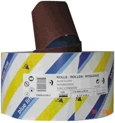 Image de Rouleau toile souple 2936 SIA ABRASIVES - 115 mm x 50 m - Grain 80 - 4446.8229.0080