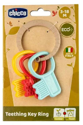 Produktbild von Chicco Eco+ 00063216300000, Junge/Mädchen, 3 Monat( e), Kunststoff, Beige, Blau, Rot, Gelb