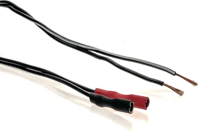 Produktbild von Fahrrad Lichtkabel 2-adrig Doppelkabel 1860 mm Klemmschuh