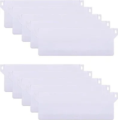 Zdjęcie produktu dla 10 sztuk plastikowych obciążników do żaluzji lamelowych, 127 mm
