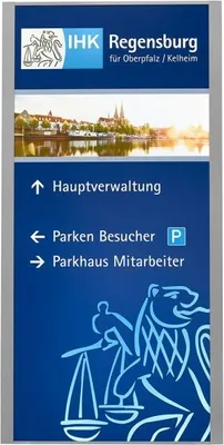Produktbild von MADRID Silver Line Außenaufsteller mit einseitiger LED-Beleuchtung, 200 x 100 cm