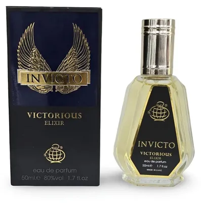 Zdjęcie produktu dla Fragrance World, Invicto Victorious Elixir, woda perfumowana, dla mężczyzn, 50 ml