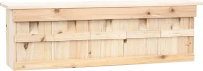 Produktbild von Spatzenhaus 5-fach 68x15x21 cm Tannenholz