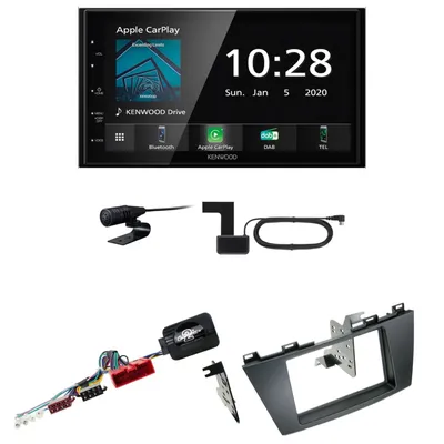 Produktbild von Kenwood DMX-5020DABS CarPlay Android Auto USB Bluetooth Einbauset für Mazda 5 CW